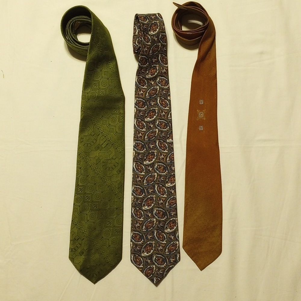 Set of Three Vintage Ties